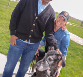 Kenny Moten Jessica Hindsley PAWS Fund